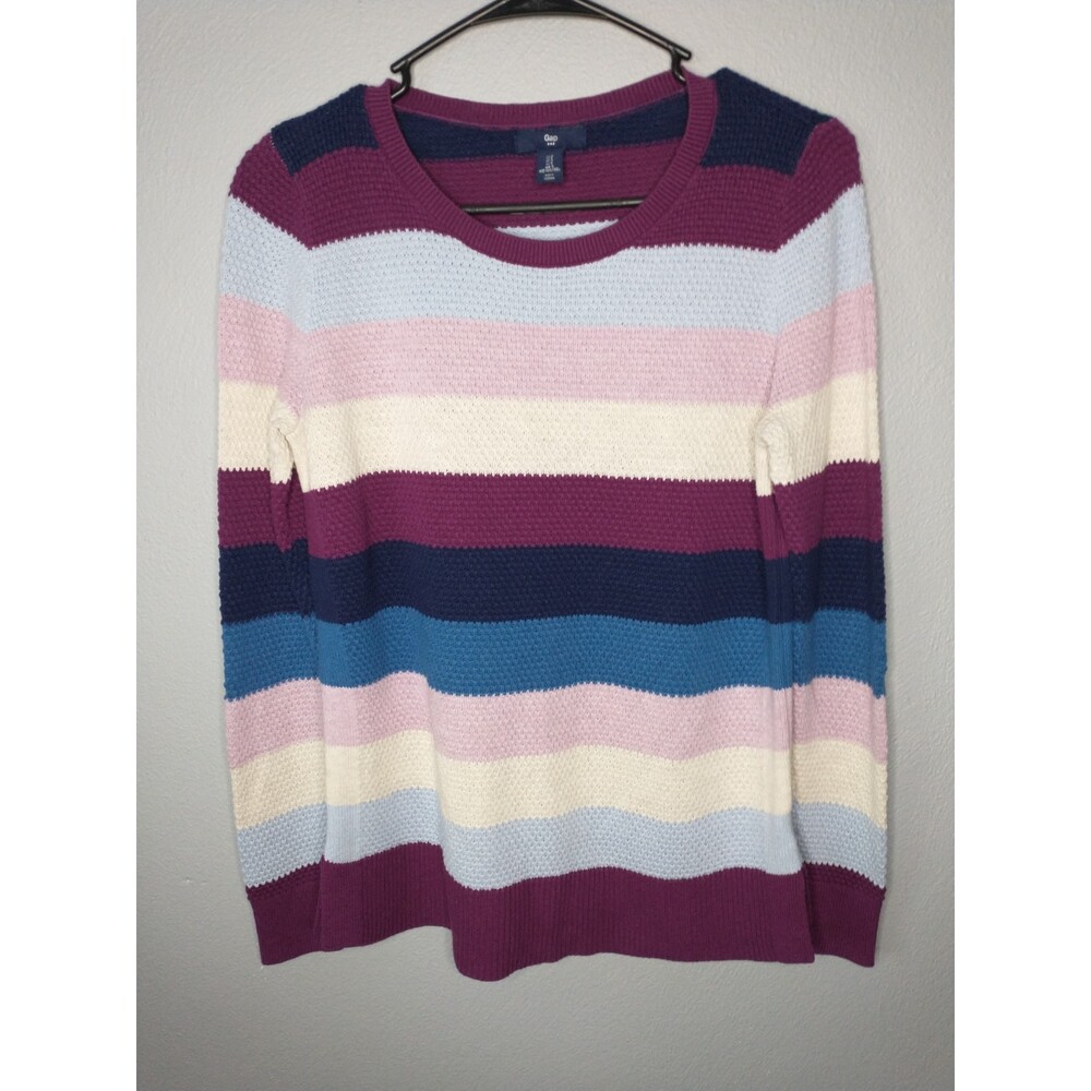 Gap Knit Sweater Women’s Small Pullover Long Sleeve Round Neck